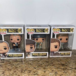 FUNKO Pop! Movies: The Godfather 50th Anniversary Set of 3